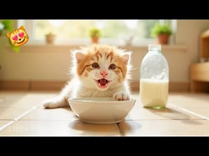 Adorable Kittens Drinking Milk – Cutest Moment Ever