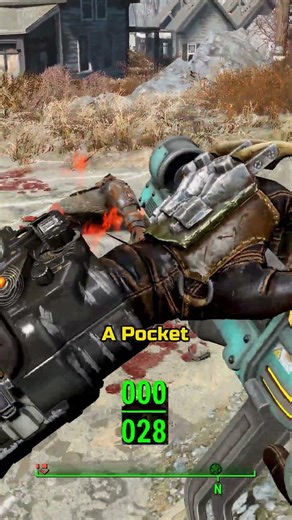 This Pistol Melts Everything - Fallout 4 AE #gaming #fallout4 #shorts