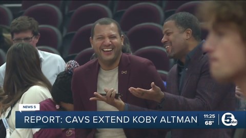 Cavs extend contracts for Koby Altman, front office executives