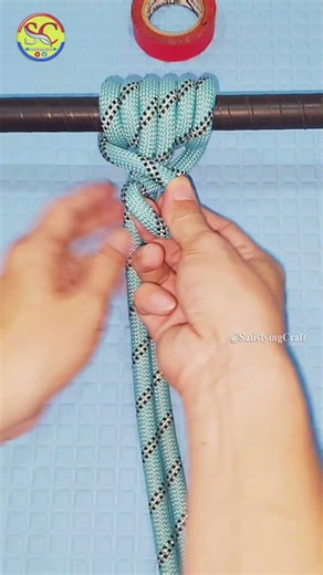 Rope knot guide 💡 Step by step DIY tutorial for beginners at home