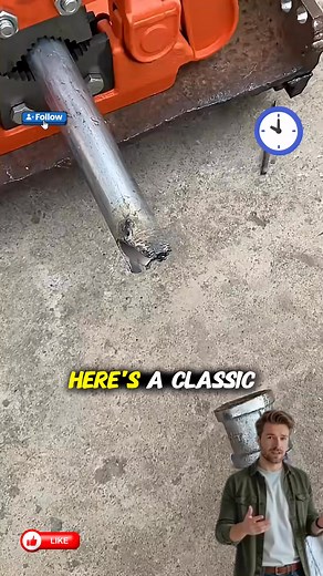 38K views · 59 reactions | Manual pipe threading for quick repairs. #pipethreading #plumbingtools #piperepair #manualthreader #fyp #reels #viral # | Discover with Noah | Facebook