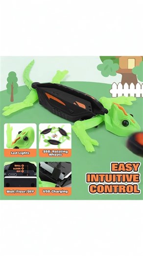 Remote Control Wall Climbing Lizard Toy, Interactive RC Reptile with LED Lights, 3D Rotating Design, Perfect Pet & Home Decor Accessory #toys #hightechgadgets #kidsplaycenter #desktoy #lizardkeychain #trendingtoys #interactivetoys #lollipopreview #smartphonekids #playroommusthave
