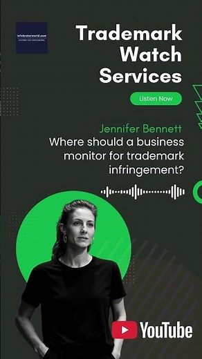 Where should a business monitor for trademark infringement?