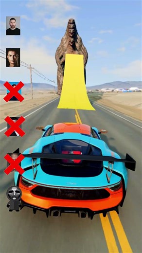 Cars vs. Godzilla Challenge #4| BeamNG.Drive #beamngmods #automobile #beamngnoob