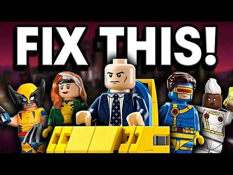 LEGO X-Men Figures are Broken