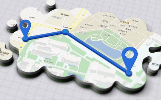 【AE教程】立体MG动画地图