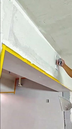 Repairing Ceiling and Wall Cracks with Smooth Plaster for a Clean Finish Resulting