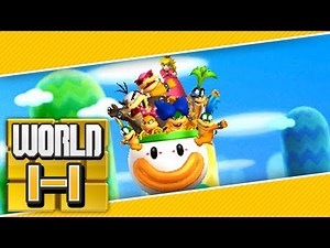 New Super Mario Bros. 2 (3DS) - World 1-1 (2 Player) 100%