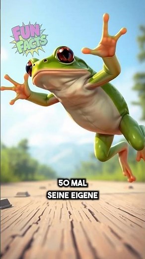 Unglaubliche Froschsprünge: Bis zu 6,55 Meter Weite – Fast wie ein Auto!