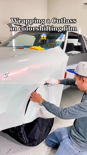 2.8M views · 82K reactions | The COOLEST Color-shifting Paint Protection WRAP ‼️ ✨ #carwrapping #vinylwrap #houston #carwrap #ppf | Jay The Wrap Specialist | Facebook