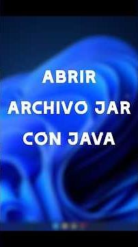 Opening Jar Files with Java