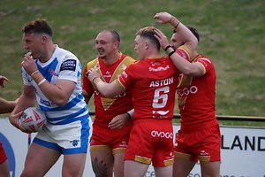 Aston proud of his history making side as they defeat on the rise Halifax Panthers.
