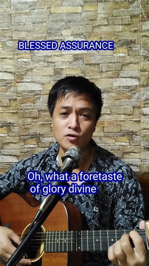 Blessed Assurance #countrygospel #acousticcover #guitarcover | Dandreb Vlogs