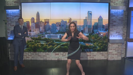 Hips don't lie! WCNC Charlotte's Lisa Washington shows off her hula hoop skills