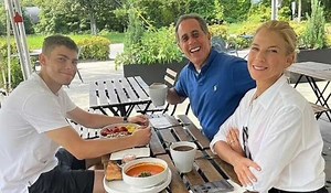Jerry Seinfeld, 70 and wife Jessica, 52 wave last child off to college