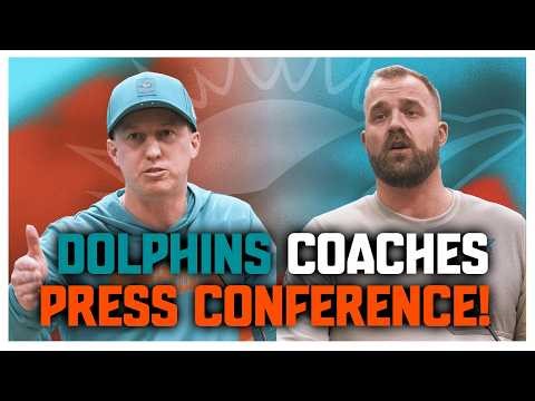 Miami Dolphins Assistant Coaches Talk To The Media! Hackett Gone!