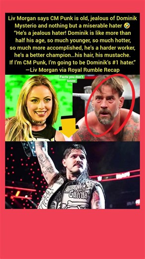 Liv Morgan SHREDS CM Punk Over Dominik Mysterio 😱🔥 #livmorgan #usa #dominikmysterio #cmpunk #shorts