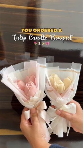 Belaku | Luxury Floral Candles | DM to Order now 📩 In frame: Tulip Candle Bouquet 🌷 . . . #belaku #belakufloralcandles #candlebouquet #tulip #tulipbouquet #lavenderblossom... | Instagram