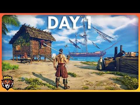 DAY 1 in Windrose - The BIGGEST New Pirate Survival Game is Finally Here...