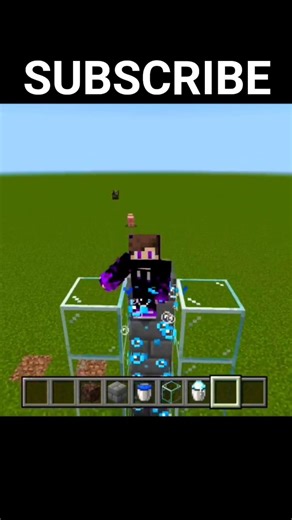 Invisible elevator tutorial 🥰☺️. #shorts #minecraft