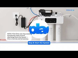 Waterdrop Installation Guide Ultra-Saving Tankless RO System, WD-T3-M
