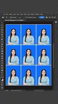 How to Create ID Passport Size Photo File for Printing in Adobe Photoshop