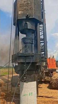 Guide Rod Type Diesel Hammer