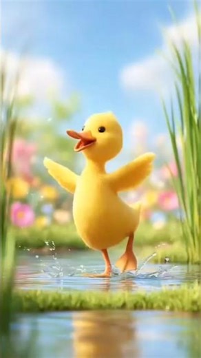 Duck Dance Video🦆🐥😃 Funny Animal Dance || Ai Shorts #duckdance #shorts #aivideo #viral #cuteduck