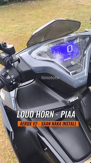Yamaha Aerox V2 Loud Horn Installation Guide