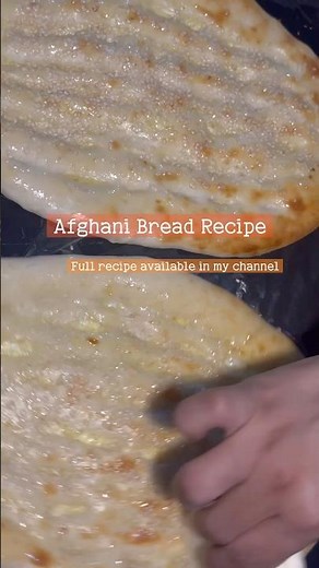 🔥 Soft & Fluffy Afghani Naan Recipe | Homemade Afghan Bread Without Tandoor | Food Ignite #shorts