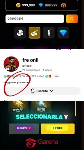 Tutorial para conseguir código de Diamantes 😱 #nuevoscodigosparafreefire #codigosecreto