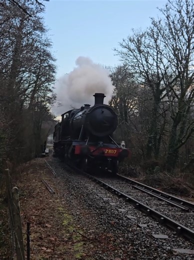 The oldest swinger in town 2807 was withdrawn in 63 from mainline service and has earned the title of longest GWR preserved loco. Seen here at the South Devon's recent Steam Gala #preservedrailway #gwr #gwsr #steamlocomotive,steamtrain