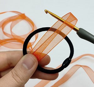 You will love it when you see what I made using organza ribbon,,... amazing crochet #crochet #knitting | Fashion World