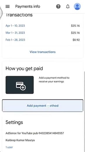 youtube me bank account kaise jode | adsense me bank account kaise add kare 2025 ! #youtubesecrets