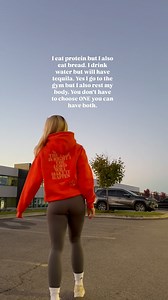 Stop thinking you have to choose ONE! You can have both🫶🏼🤍💪🏼🍫🥗 Balance looks different to everyone and if you have fitness goals that you want to achieve remember that living your life should come first. Yes you can wake up early and go to the gym but some days your body may simply need to sleep in. You can eat whole foods and pasta as well. Don’t cut things out of your life ladies. Fitness is a lifestyle and you’re meant to enjoy it🤝🏼 #fitness #lifestyle #weightloss #balance #wealth #h