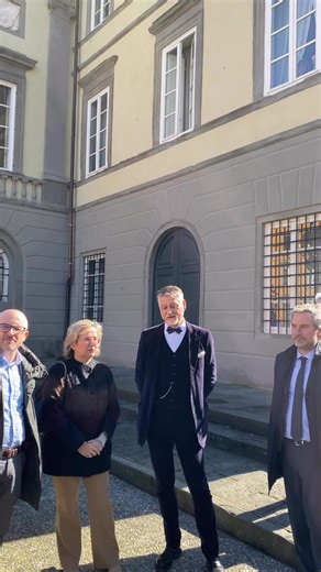 Il Ministro della Cultura Alessandro Giuli al Teatro del Giglio Giacomo Puccini | Lucca in Diretta