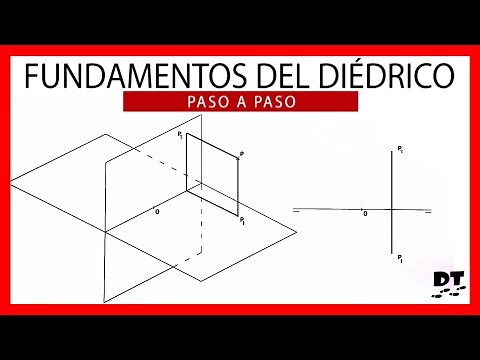 😅 DIÉDRICO dibujo técnico 😅 Fundamentos del sistema DIÉDRICO | Sistema DIÉDRICO introducción