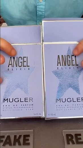 Fake vs Original Thierry Mugler Angel Elixir Perfume