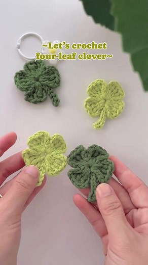 လိပ်ပြာမုန့်ချည်ထိုးနည်း - 4 Leaf Clover Tutorial