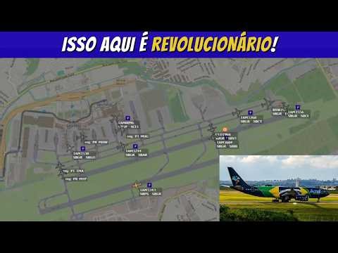 É DIFERENTE! MONITORE AEROPORTOS AO VIVO ✈️🔥 SITE DO GOR