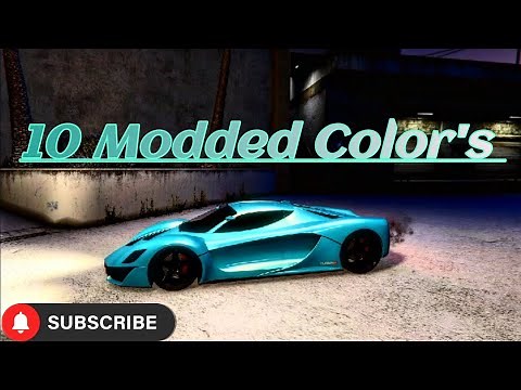 *New* Top 10 Modded Crew Color's (Hex Codes Included)