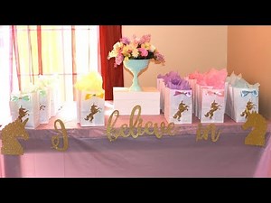 DIY UNICORN PARTY FAVORS/TREAT BAGS