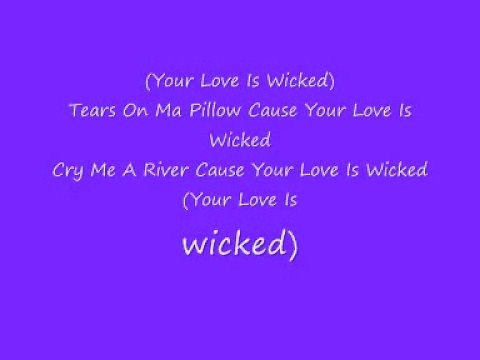 Love is wicked with lyrics (version Yahoo)