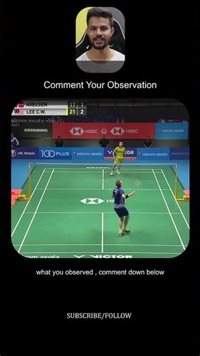 Comment Your Observation 👇 | Smartest Rally You’ll See Today 🏸 #badminton #shorts