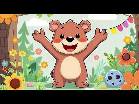 Fuzzy Wuzzy Was A Bear | Popular Nursery Rhymes For Kids - Jingle Station