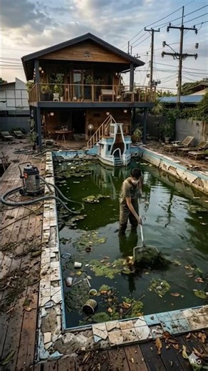 World’s Dirtiest Pool Cleaned | Satisfying Pool Transformation