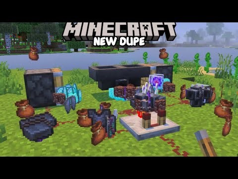 NEW duping machine in Minecraft (@minecraft) 