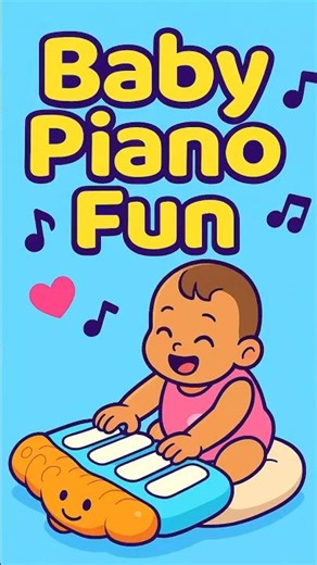 # babypiano #Baby Playing & Enjoying Piano 🎹 | Cute Baby Moments 🧿🫶