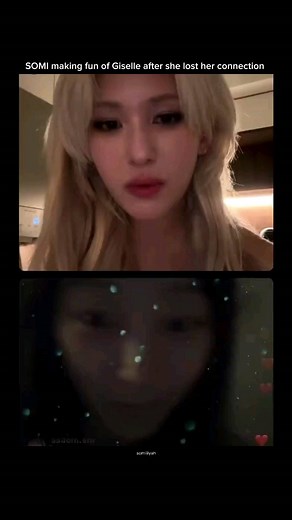 JEON SOMI Fanstagram on Instagram: "#somi after #giselle lost her internet connection 藍 #somselle #aespa #jeonsomi #전소미 #aespagiselle #kpop #reels #explorepage"