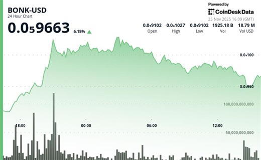 BONK Breaks Resistance as Volume Surge Confirms Momentum Shift